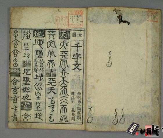 古籍.廿体千字文.孫丕顕編