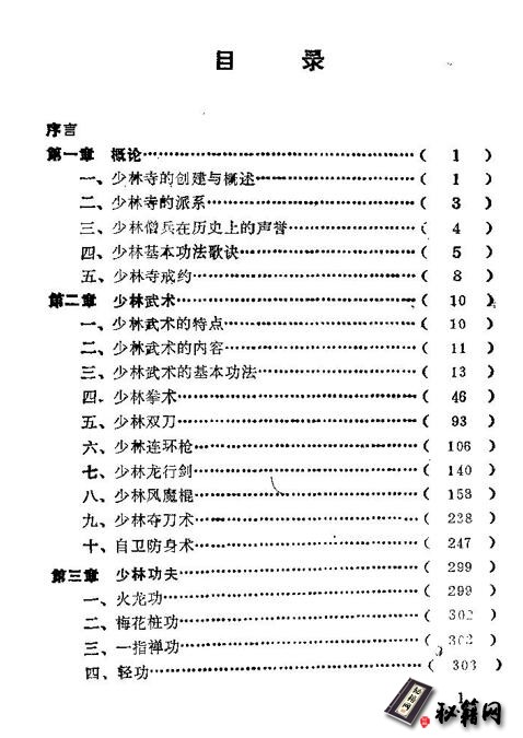 历代武僧武技精华集成的少林寺绝学武功秘籍《少林秘传武功与点穴》
